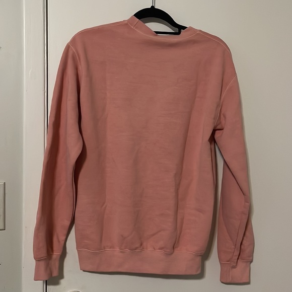 Topshop Petite pizza sweatshirt in pink S - Picture 5 of 5